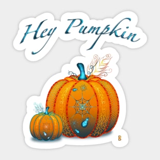 Hey Pumpkin Sticker